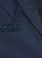 Ensemble de robe fourreau et veste en dentelle
