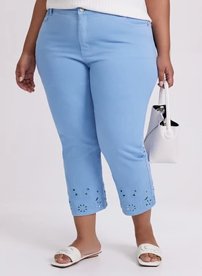 Straight-Leg Jean Capris