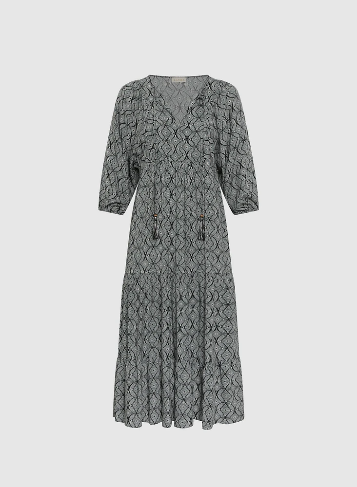 Geometric Prairie Dress