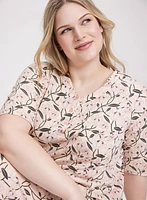 Mixed Print Nightgown