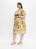 Melanie Lyne - Tropical Print Dress