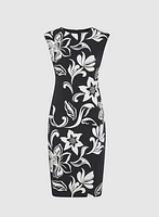 Graphic Floral Dress