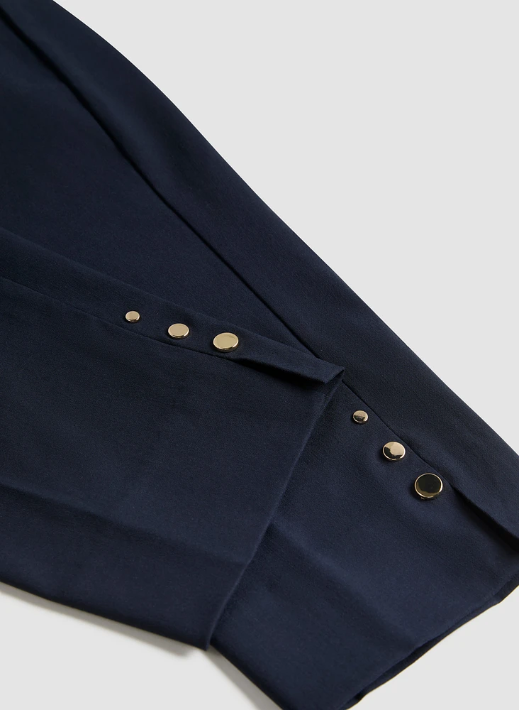 Pull-On Bengaline Capris