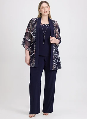 Ensemble de haut et pantalon en jersey