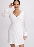 Sequined Daisy Dress