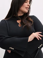 Cutout Ribbed Sweater