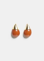 Resin Teardrop Earrings