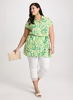 Paisley Tie Detail Blouse