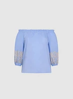 Off-The-Shoulder Blouse