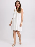 Eyelet Embroidered Dress