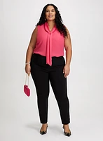 Pull-On Slim-Leg Pants