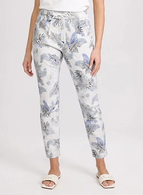 Tropical Pull-On Pants