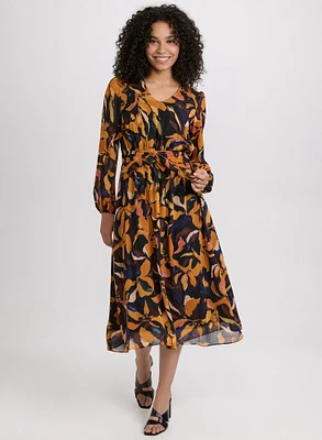 Floral Chiffon Dress