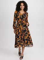 Floral Chiffon Dress