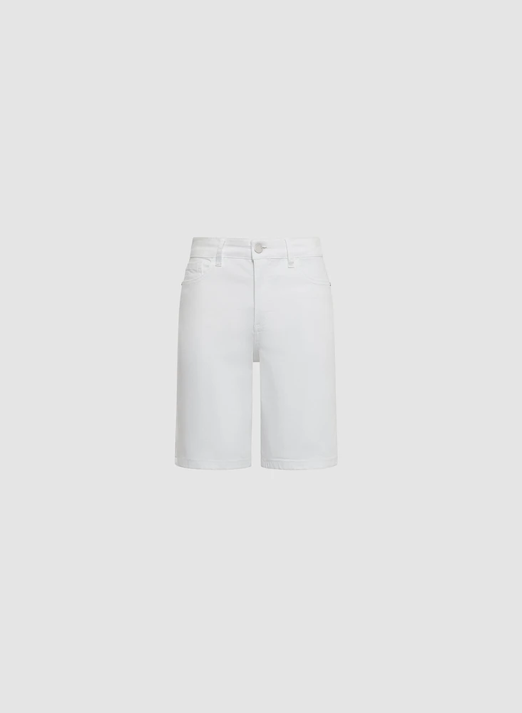Denim Bermuda Shorts