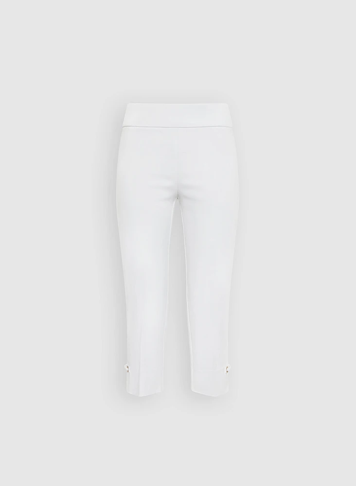 Pull-On Bengaline Capris