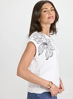 Sketch Floral T-Shirt