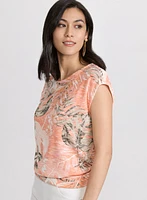 Tropical Knit Top