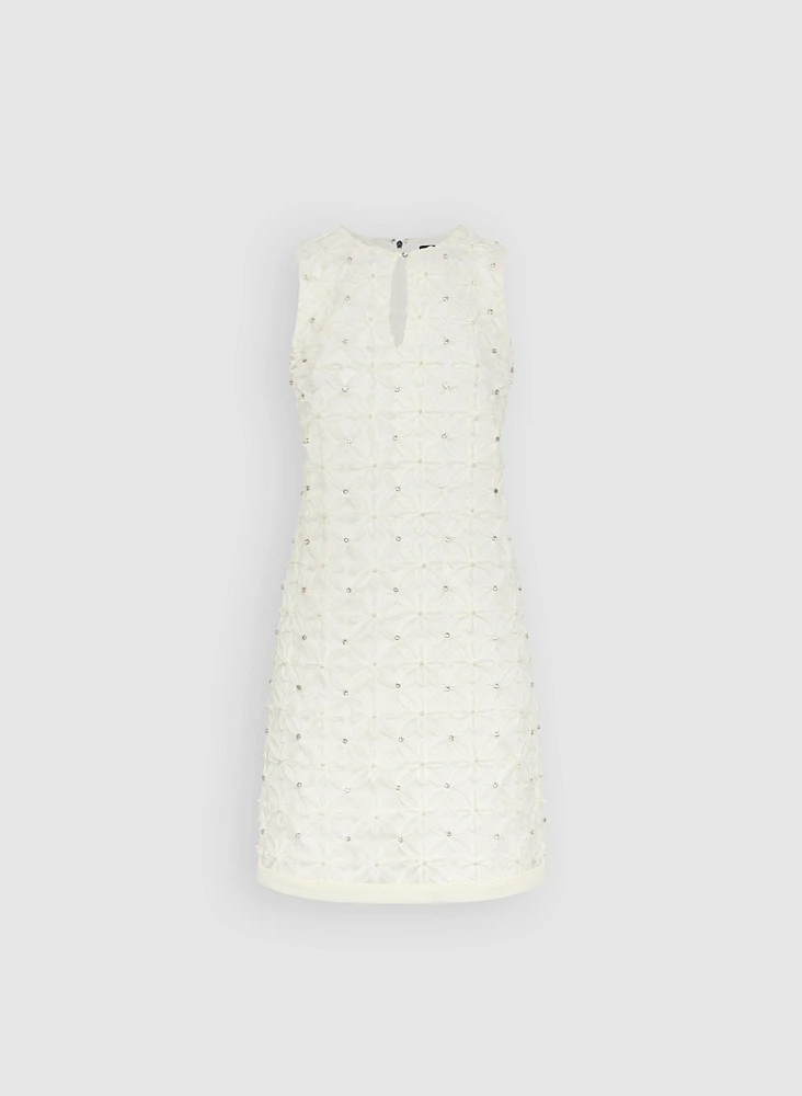 Mesh Flower Dress