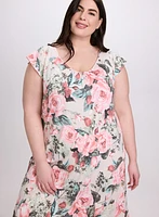 Rose Print Nightgown