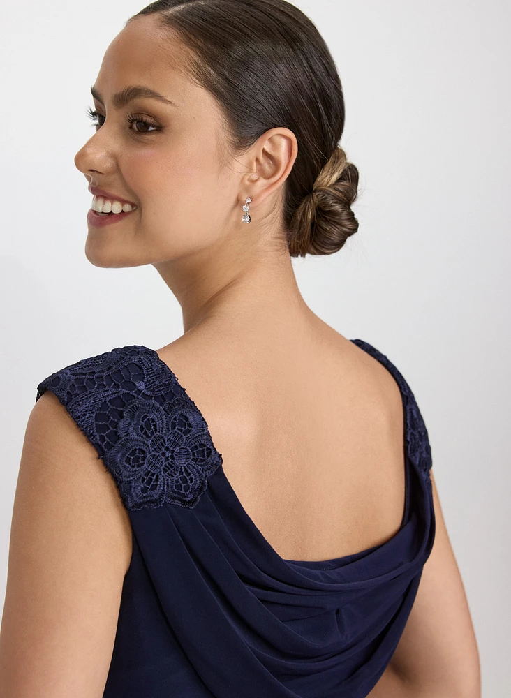 Robe à bustier en dentelle
