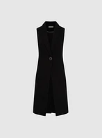 Long Buttoned Vest