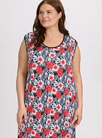 Tropical Floral Nightgown