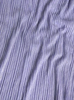 Metallic Pleated Dress