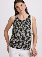 Floral Sleeveless Top