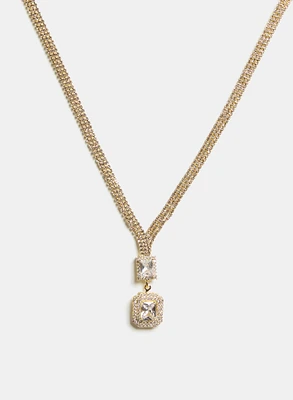 Crystal Chain Necklace