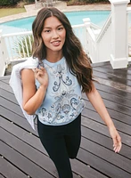 Braided Trim Denim Jacket