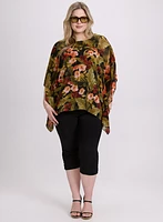 Tropical Print Blouse