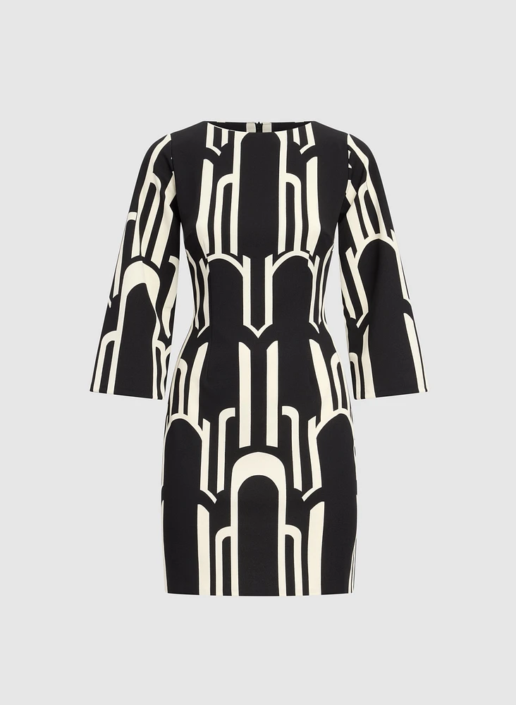 Graphic Geometric Dress