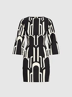 Graphic Geometric Dress