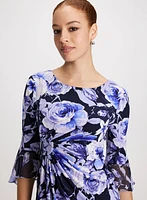 Floral Print Sheath Dress