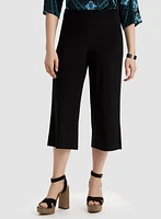 Side Slit Pull-On Capris