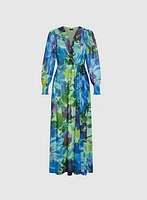 Floral Mesh Dress