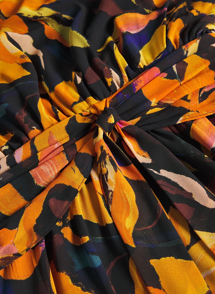 Floral Chiffon Dress