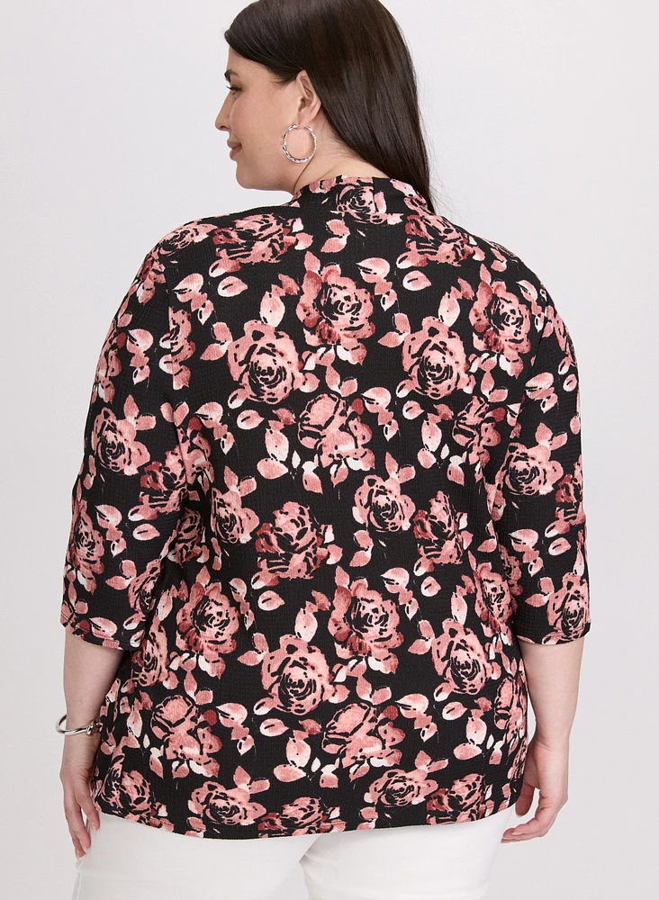 Layered-Effect Top