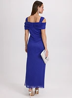 Glitter Mesh Dress