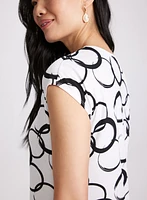 Ring Print Top