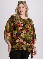 Tropical Print Blouse