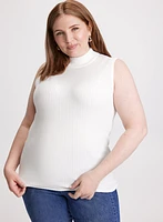 Essential Mock Neck Tank Top