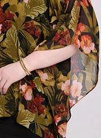 Tropical Print Blouse