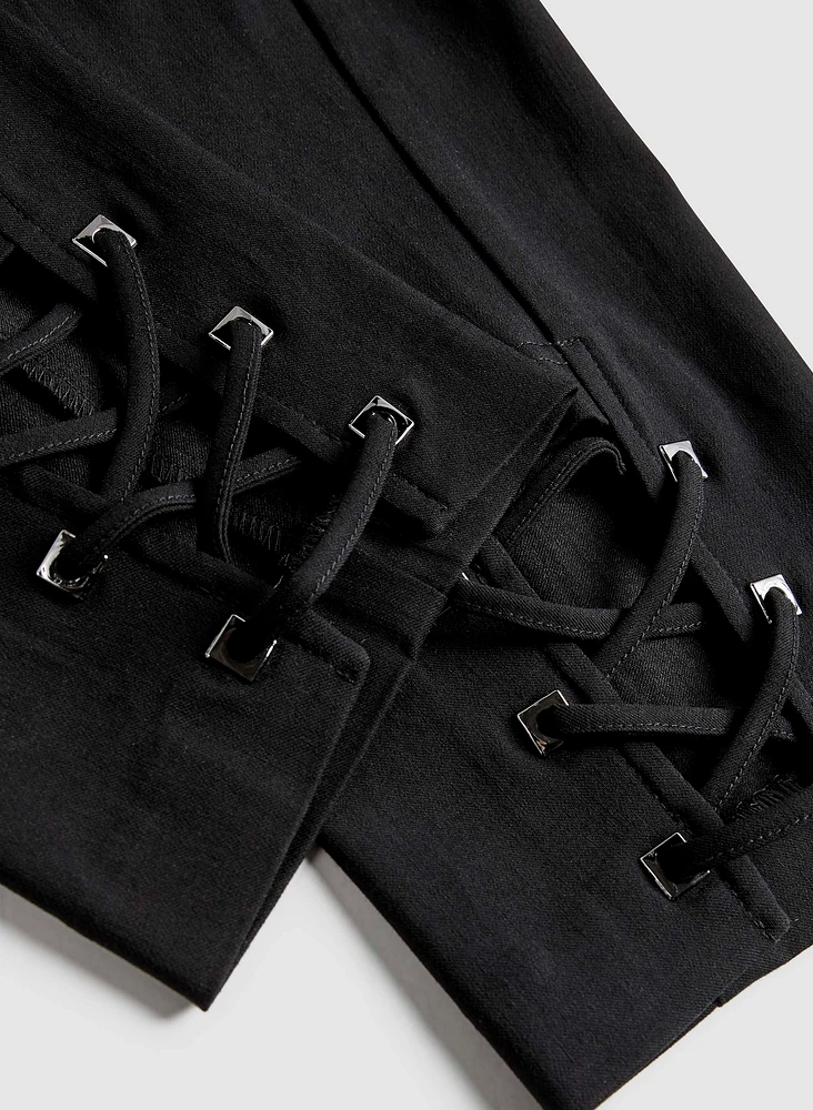 Pull-On Bengaline Capris