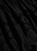 Melanie Lyne - Embroidered Cotton Maxi Dress