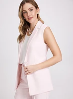 Sleeveless Long Vest