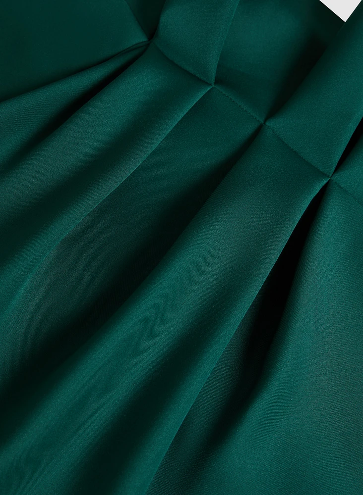Cascade Ruffle Dress