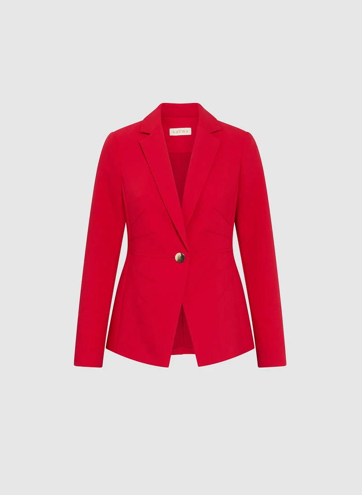 Single-Button Blazer