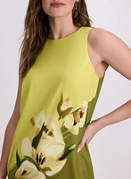 Floral Colour Block Dress